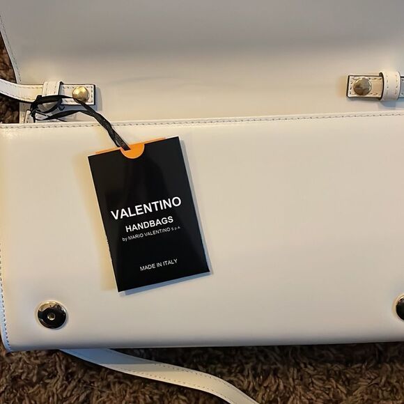 NWT Valentino Lena Baroque Print Leather Crossbody or Clutch Bag - Picture 6 of 8